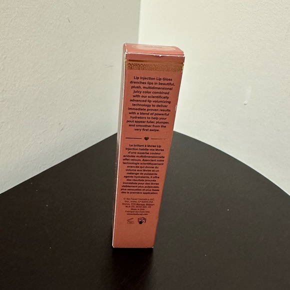 NEW FULLSIZE TOO FACED LIP INJECTION PLUMPING LIP GLOSS IN SHADE SECURE THE BAG - Picture 12 of 12